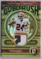 Nick Chubb [Prime] #GR-NCH Football Cards 2022 Panini Gold Standard Rush Prices