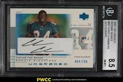Chris Chambers [Autograph] #65 Football Cards 2001 Upper Deck Graded Prices