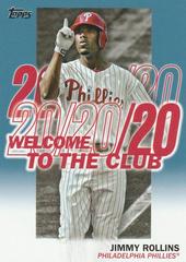Jimmy Rollins [Blue] #WC-3 Baseball Cards 2023 Topps Welcome to the Club Prices