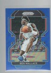 Ben Wallace [Blue Prizm] #249 Basketball Cards 2021 Panini Prizm Prices