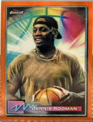 Dennis Rodman [Orange Refractor] #10 Basketball Cards 2021 Topps Finest Prices