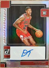 Dalen Terry #SS-DTE Basketball Cards 2022 Panini Donruss Signature Series Prices