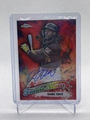 Oneil Cruz [Red] Baseball Cards 2023 Topps Chrome Update Future Stars Autographs Prices