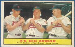 Siebern, Bauer, Lumpe #119 Baseball Cards 1961 Topps Prices