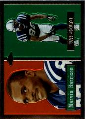 Marvin Harrison #TB2 Football Cards 2005 Topps Chrome Throwbacks Prices