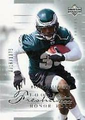 Brian Westbrook #103 Football Cards 2002 Upper Deck Honor Roll Prices