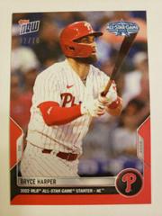 Bryce Harper [Red] #ASG-18 Baseball Cards 2022 Topps Now All Star Game Prices
