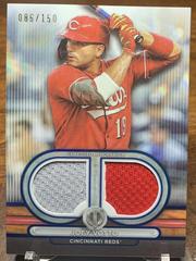 Joey Votto [Blue Single Player] #DR-JV Baseball Cards 2024 Topps Tribute Dual Relic Prices