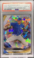 Asa Lacy [Atomic Refractor] #TP-18 Baseball Cards 2020 Bowman's Best Top Prospects Prices