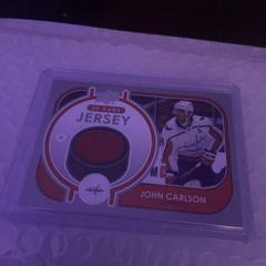 John Carlson #GJ-JC Hockey Cards 2021 Upper Deck UD Game Prices
