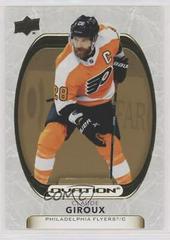 Claude Giroux [Gold Foil] #9 Hockey Cards 2021 Upper Deck Ovation Prices