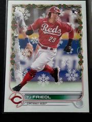 TJ Friedl #HW109 Baseball Cards 2022 Topps Holiday Prices