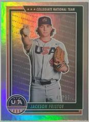 Jackson Fristoe [Hobby Longevity Holo Silver] #9 Baseball Cards 2022 Panini Stars & Stripes USA Prices
