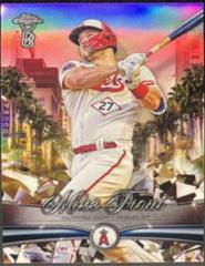 Mike Trout [Blue] Baseball Cards 2022 Topps Chrome Ben Baller Ridin' Low Prices