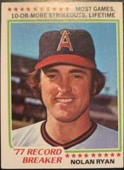 Nolan Ryan #6 Baseball Cards 1978 Topps Prices