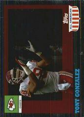 Tony Gonzalez [Foil] Football Cards 2003 Topps All American Prices