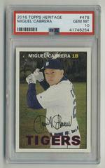 Miguel Cabrera [Color Swap] #478 Baseball Cards 2016 Topps Heritage Prices