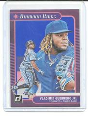 Vladimir Guerrero Jr. [Holo Blue] #3 Baseball Cards 2021 Panini Donruss Prices