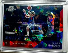 James Harden [Red Ice] #4 Basketball Cards 2021 Panini Contenders Optic Suite Shots Prices