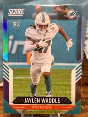 Jaylen Waddle [Silver] Football Cards 2021 Panini Chronicles Score Update Rookies Prices
