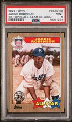 Jackie Robinson [Gold] #T87-69 Baseball Cards 2022 Topps 1987 Prices
