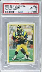 Eric Dickerson [Coming Soon] Football Cards 1985 Topps Stickers Prices