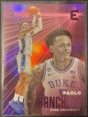 Paolo Banchero [Pink] #2 Basketball Cards 2022 Panini Chronicles Draft Picks Essentials Prices
