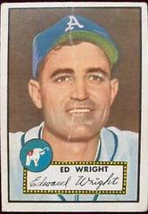 Ed Wright #368 Baseball Cards 1952 Topps Prices