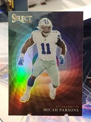 Micah Parsons [Gold] #CW-14 Football Cards 2022 Panini Select Color Wheel Prices