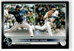 Danny Young, Penn Murfee [Black] Baseball Cards 2022 Topps Update Prices