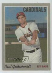 Paul Goldschmidt Baseball Cards 2019 Topps Heritage 1970 Cloth Stickers Prices
