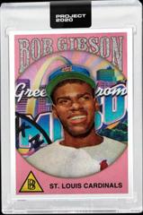 Bob Gibson #249 Baseball Cards 2020 Topps Project 2020 Prices