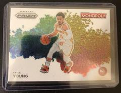 Trae Young #MB-14 Basketball Cards 2023 Panini Prizm Monopoly Money Blast Prices
