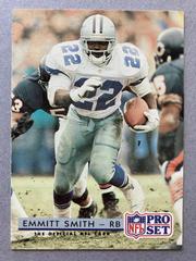 Emmitt Smith Football Cards 1992 Pro Set Prices