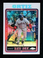David Ortiz [Refractor] #49 Baseball Cards 2005 Topps Chrome Prices