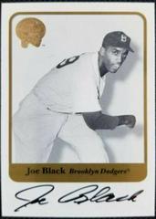 Joe Black [Autographed] Baseball Cards 2001 Fleer Greats Prices