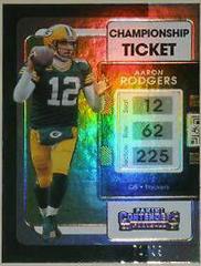 Aaron Rodgers [Championship] #34 Football Cards 2021 Panini Contenders Prices