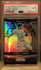 Aaron Judge [Holo] #1 Baseball Cards 2018 Panini Chronicles Prizm Prices