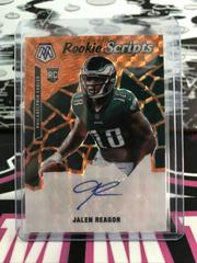 Jalen Reagor [Orange] #RS8 Football Cards 2020 Panini Mosaic Rookie Scripts Prices