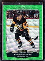 Sidney Crosby [Emerald Surge] #P-SC Hockey Cards 2022 O Pee Chee Platinum Previews Prices