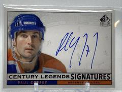 Paul Coffey Hockey Cards 2020 SP Signature Edition Legends Century Prices