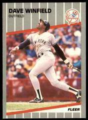 Dave Winfield #274 Baseball Cards 1989 Fleer Glossy Prices