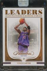 Vince Carter [Bronze] #165 Basketball Cards 2022 Panini Flawless Prices