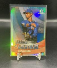 Cristian Hernandez #SG-19 Baseball Cards 2022 Bowman Chrome Shades of Greatness Prices