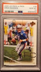 Drew Bledsoe Football Cards 2000 Upper Deck Pros & Prospects Prices