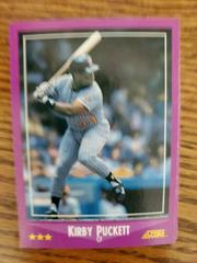 Kirby Puckett #24 Baseball Cards 1988 Score Prices