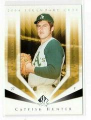 Catfish Hunter #18 Baseball Cards 2004 SP Legendary Cuts Prices