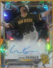 Adam Kerner [Atomic Refractor] #CPA-AK Baseball Cards 2021 Bowman Chrome Prospect Autographs Prices