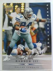 Marion Barber III Football Cards 2008 Upper Deck First Edition Prices