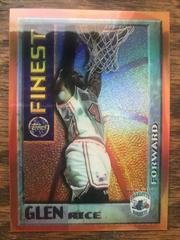 Glen Rice [Orange Border Refractor Test Issue] #M18 Basketball Cards 1995 Finest Mystery Prices